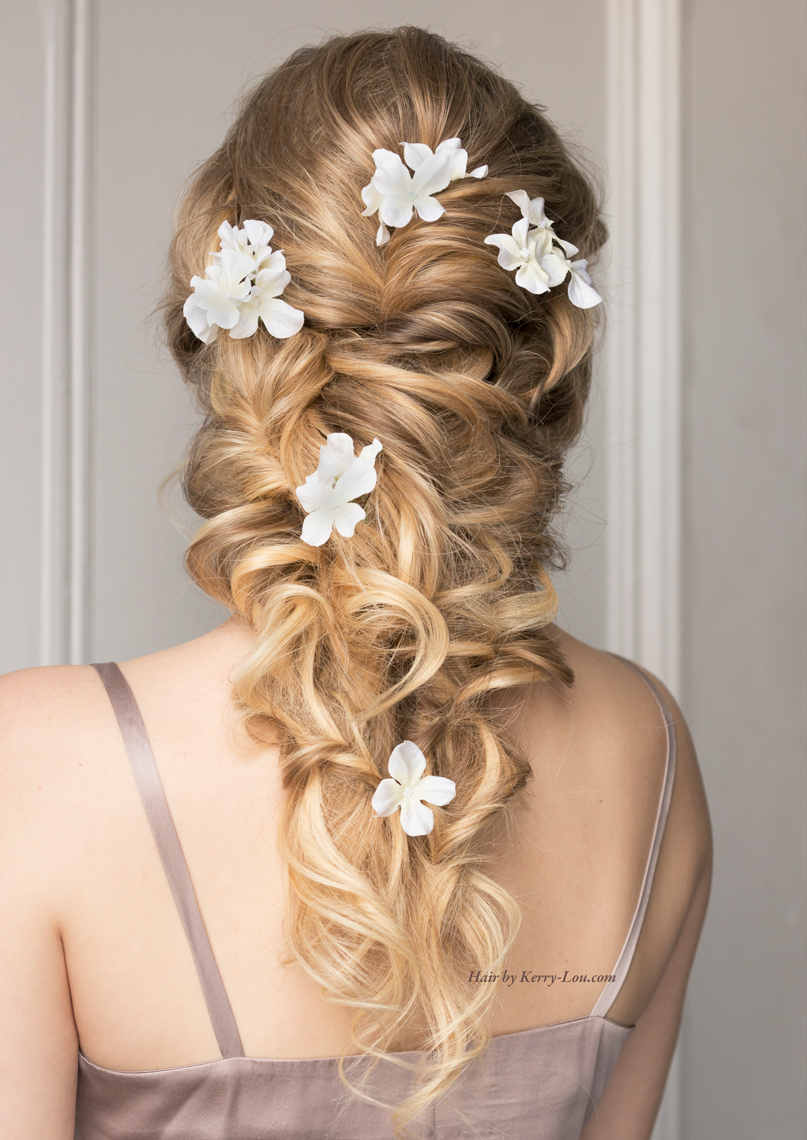 Meghan Lisa, Hair by Kerry-Lou,  Ulyana Aster inspiration, wedding hair accessories